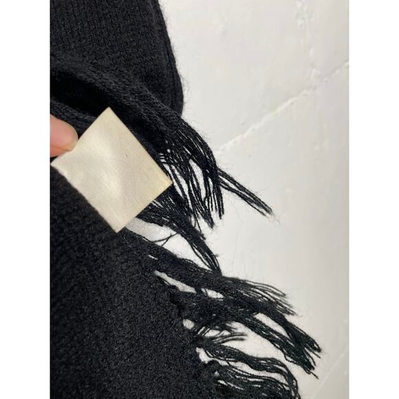 Vintage Harley- Davidson Acrylic Scarf Black Orange made in USA - Picture 8 of 8